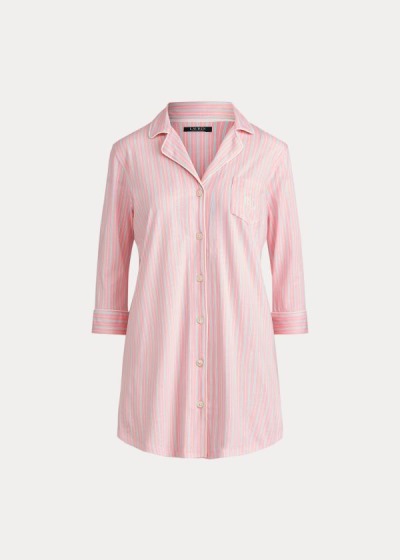 Women's Ralph Lauren Cotton-Blend Sleep Shirt | 590341NLS